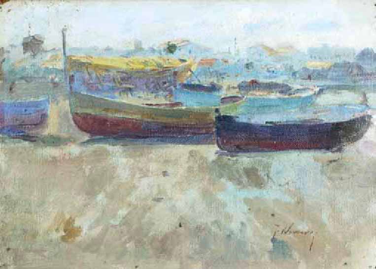 Boats on the beach